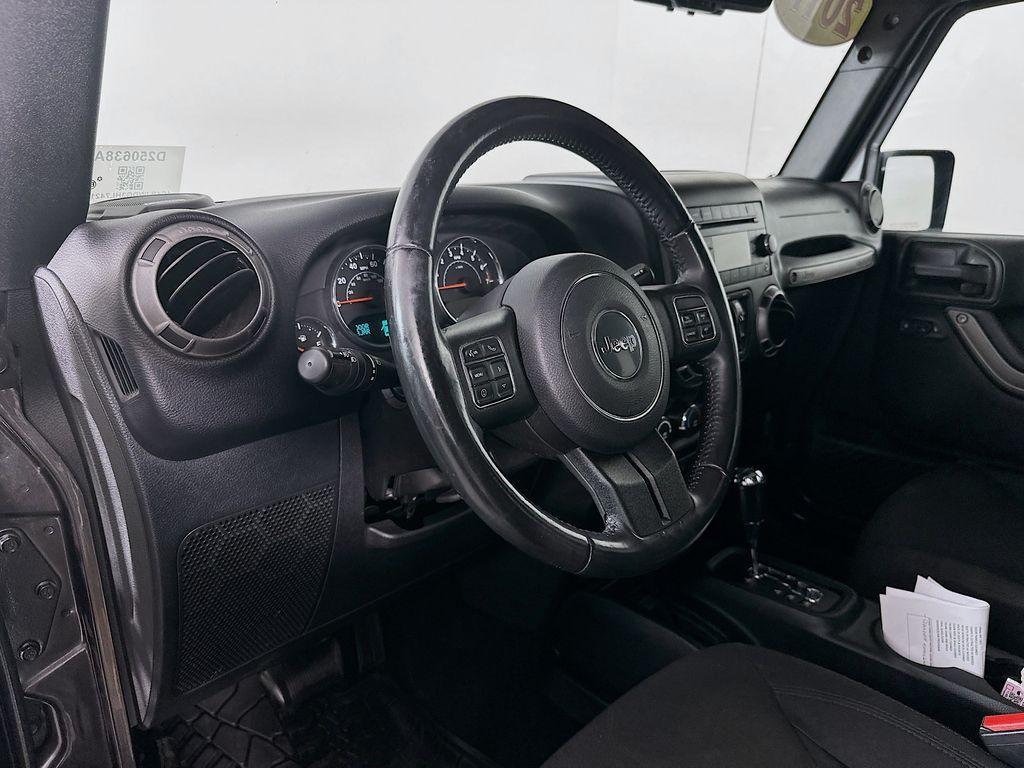 used 2017 Jeep Wrangler Unlimited car, priced at $19,844