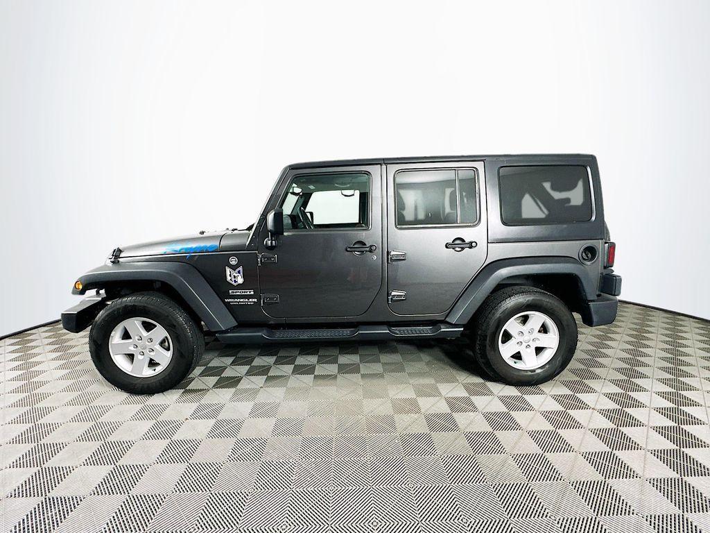 used 2017 Jeep Wrangler Unlimited car, priced at $19,844