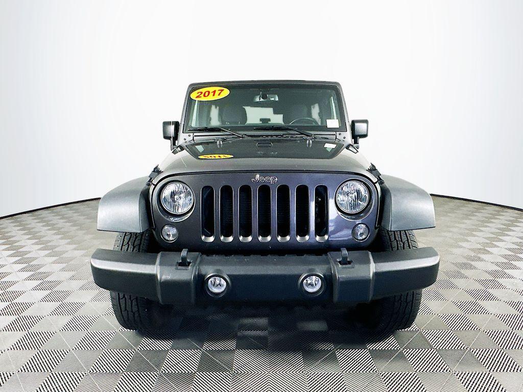 used 2017 Jeep Wrangler Unlimited car, priced at $19,844