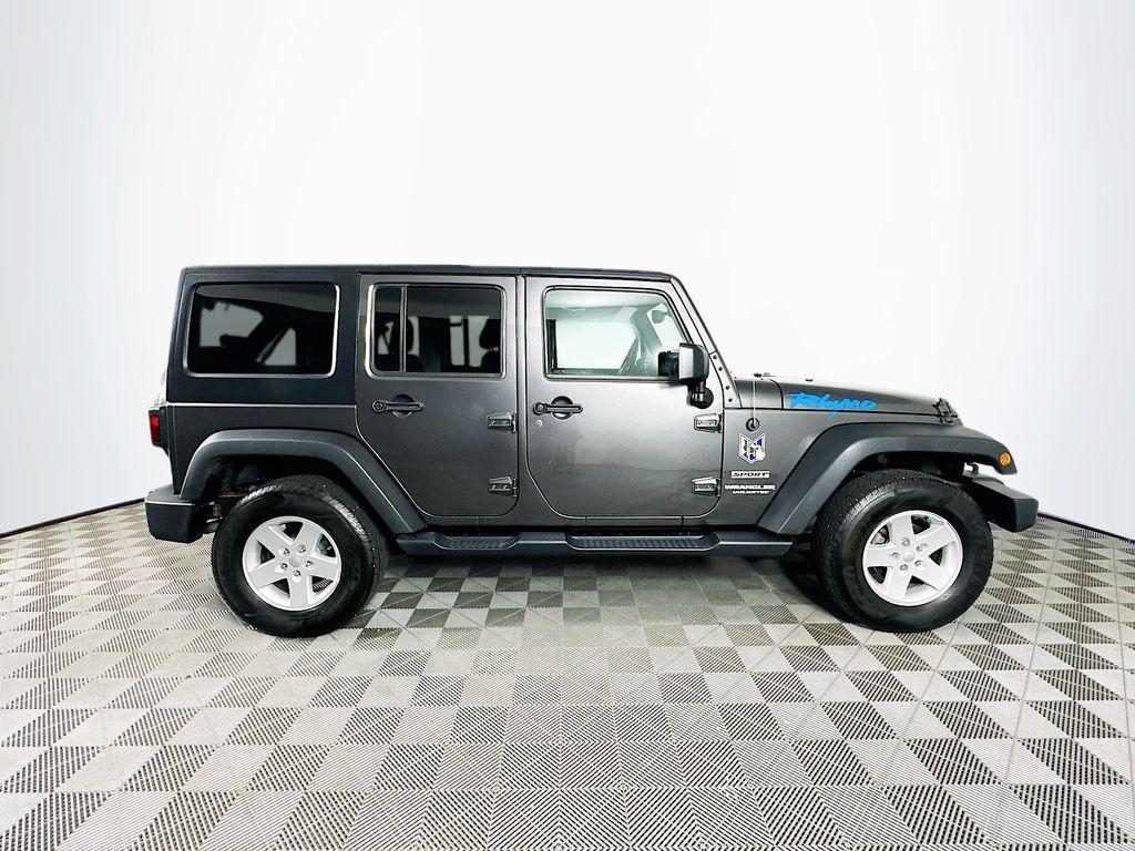 used 2017 Jeep Wrangler Unlimited car, priced at $19,844