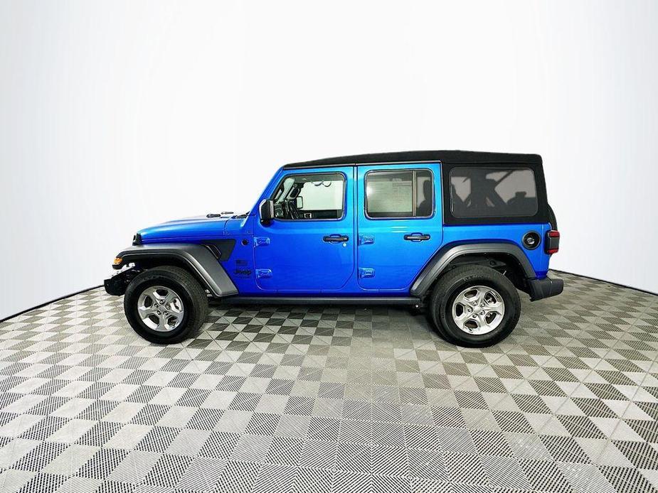 used 2021 Jeep Wrangler Unlimited car, priced at $29,443