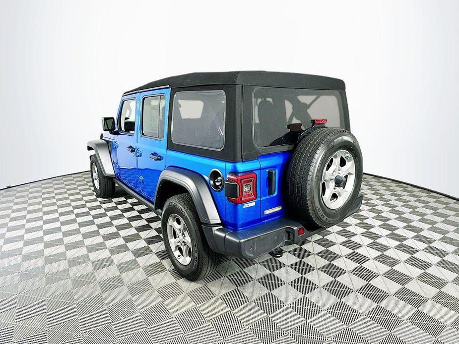 used 2021 Jeep Wrangler Unlimited car, priced at $29,443