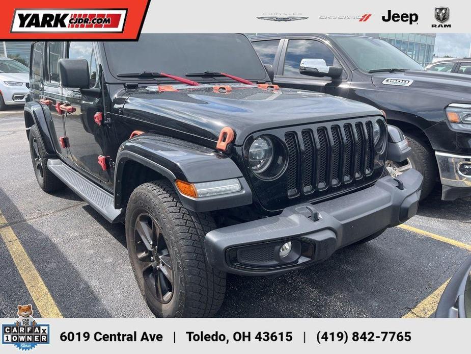 used 2021 Jeep Wrangler Unlimited car, priced at $34,990