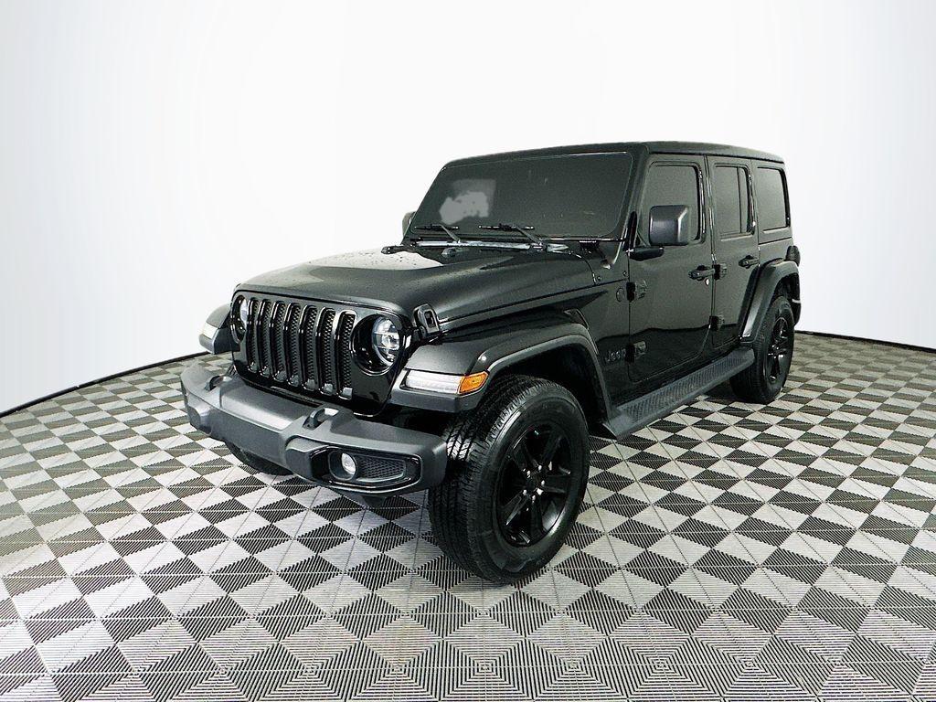 used 2021 Jeep Wrangler Unlimited car, priced at $29,991