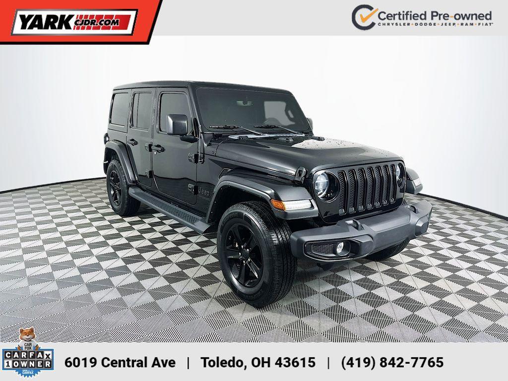 used 2021 Jeep Wrangler Unlimited car, priced at $29,991