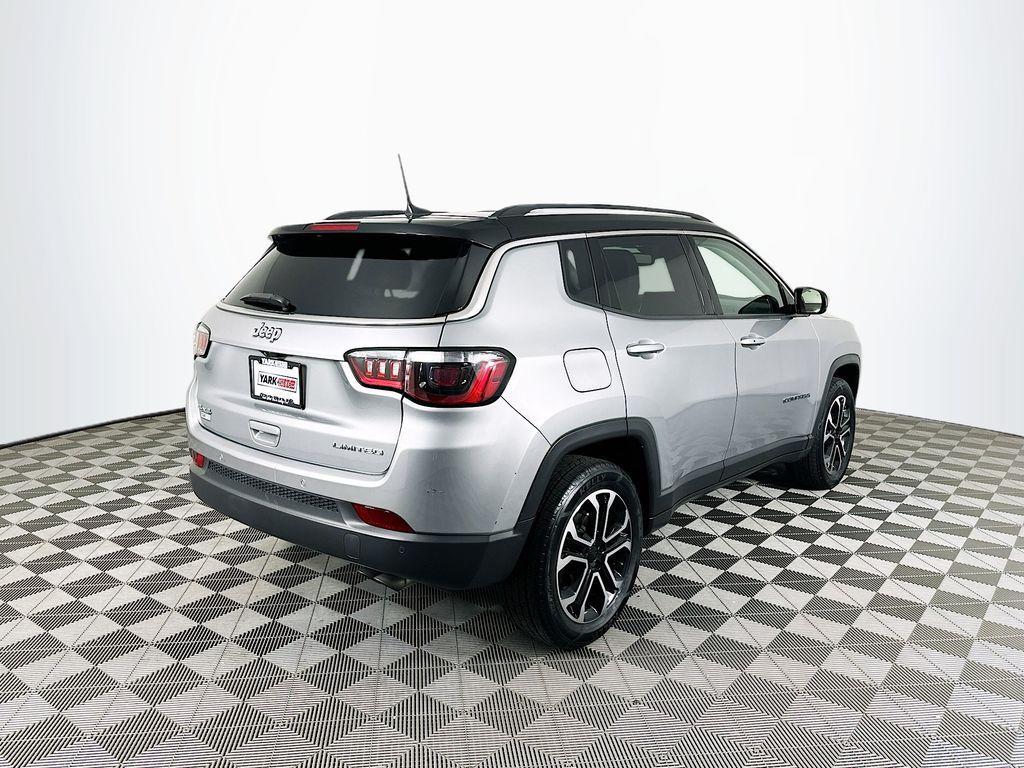 used 2022 Jeep Compass car, priced at $20,854