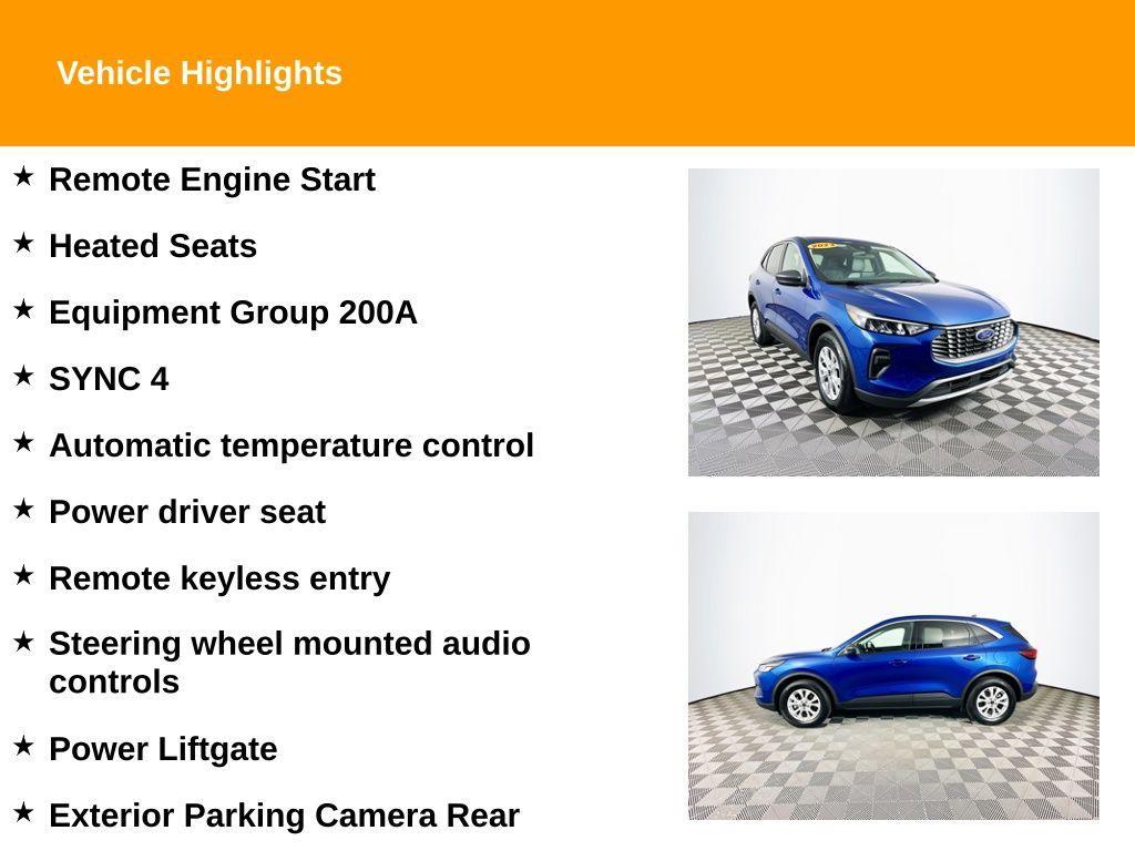 used 2023 Ford Escape car, priced at $22,499