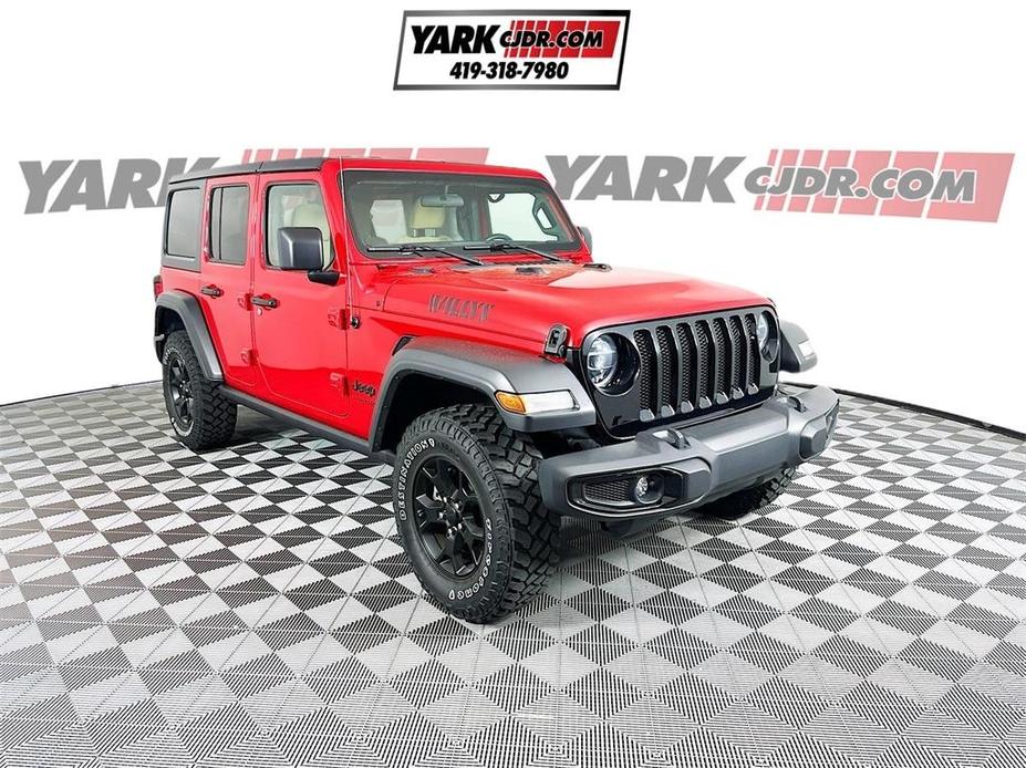 used 2021 Jeep Wrangler Unlimited car, priced at $33,744