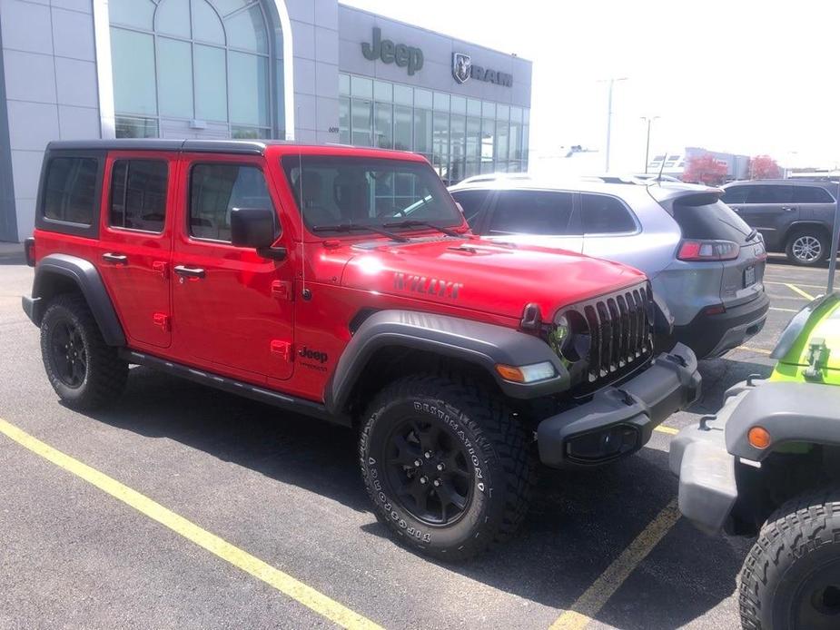 used 2021 Jeep Wrangler Unlimited car, priced at $33,901