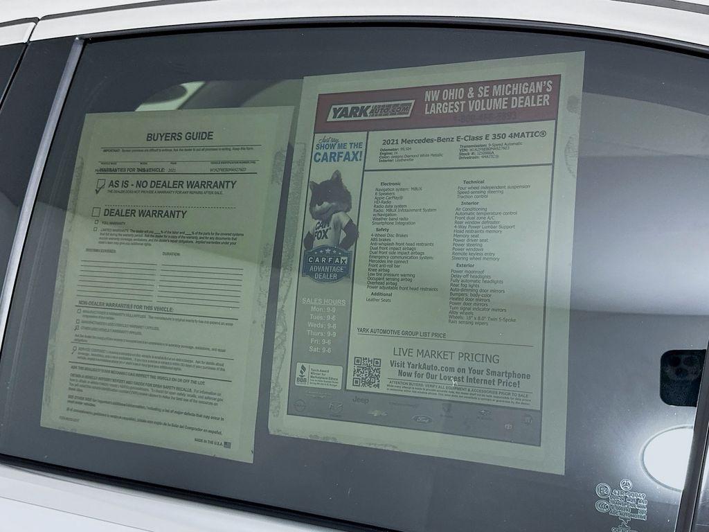 used 2021 Mercedes-Benz E-Class car, priced at $25,404