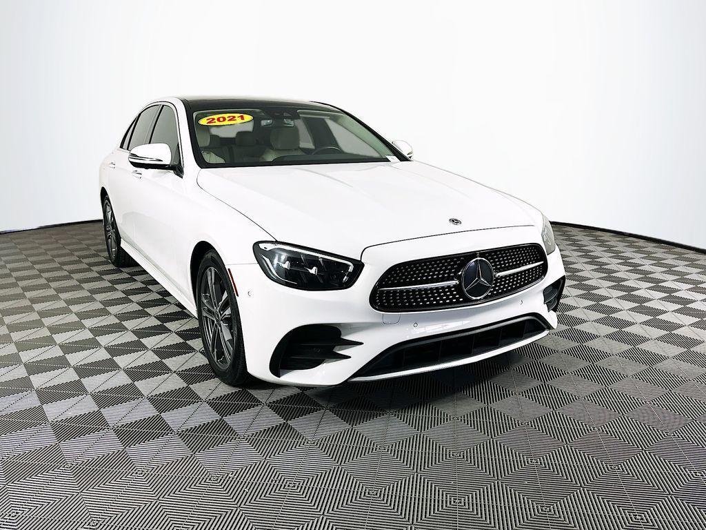 used 2021 Mercedes-Benz E-Class car, priced at $25,404
