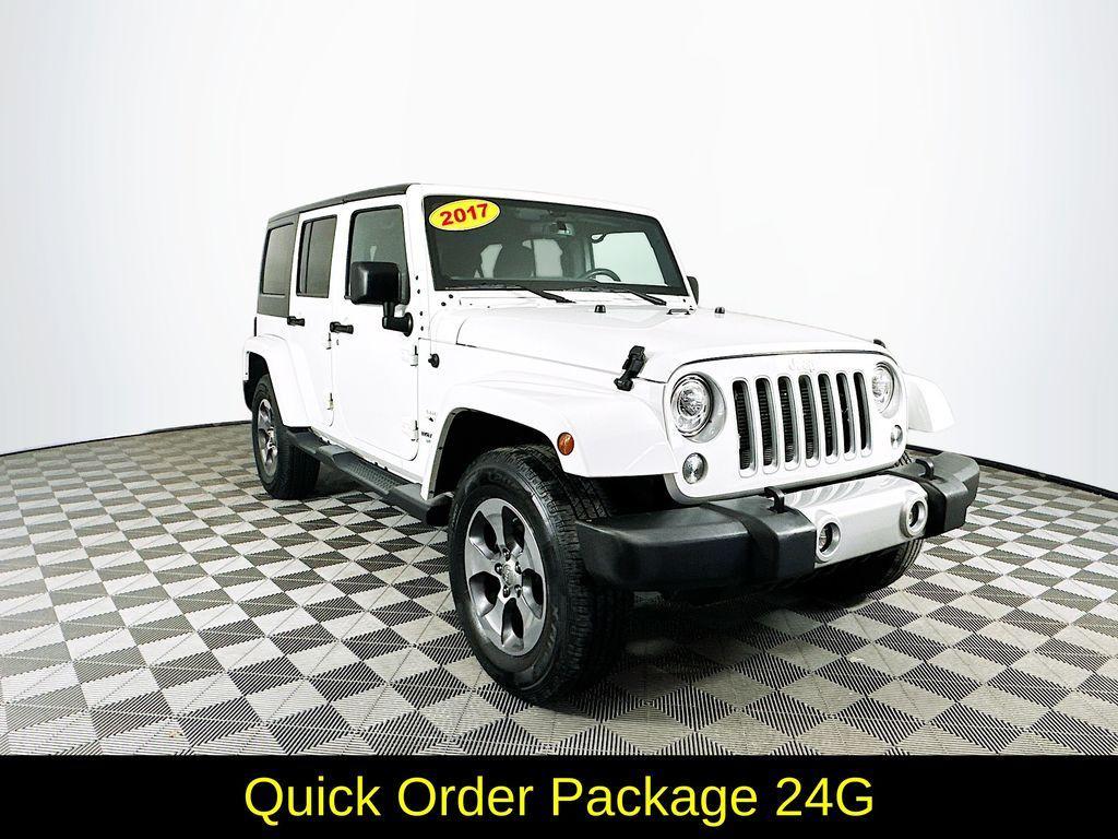 used 2017 Jeep Wrangler Unlimited car, priced at $15,609