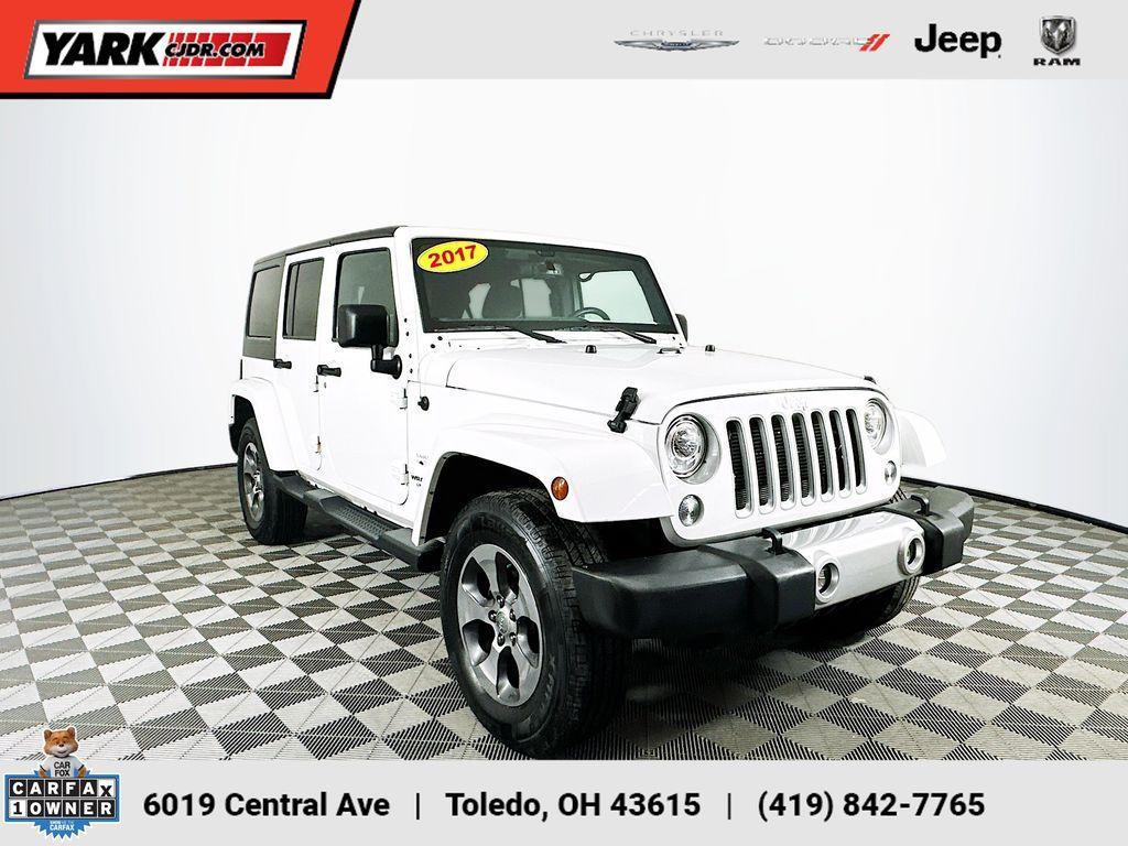 used 2017 Jeep Wrangler Unlimited car, priced at $15,609