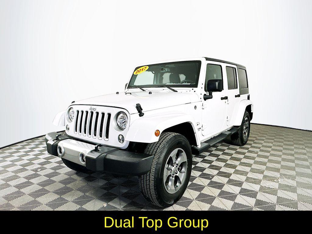 used 2017 Jeep Wrangler Unlimited car, priced at $15,609