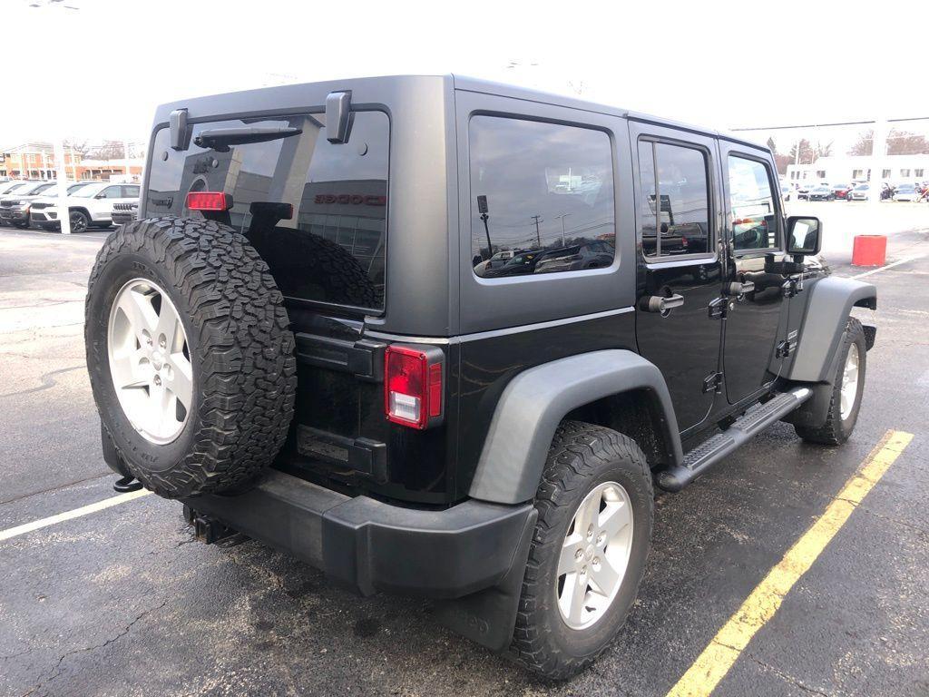 used 2017 Jeep Wrangler Unlimited car, priced at $22,500