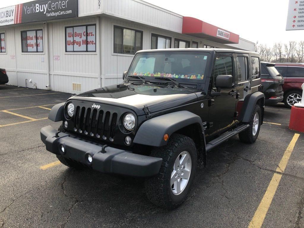 used 2017 Jeep Wrangler Unlimited car, priced at $22,500