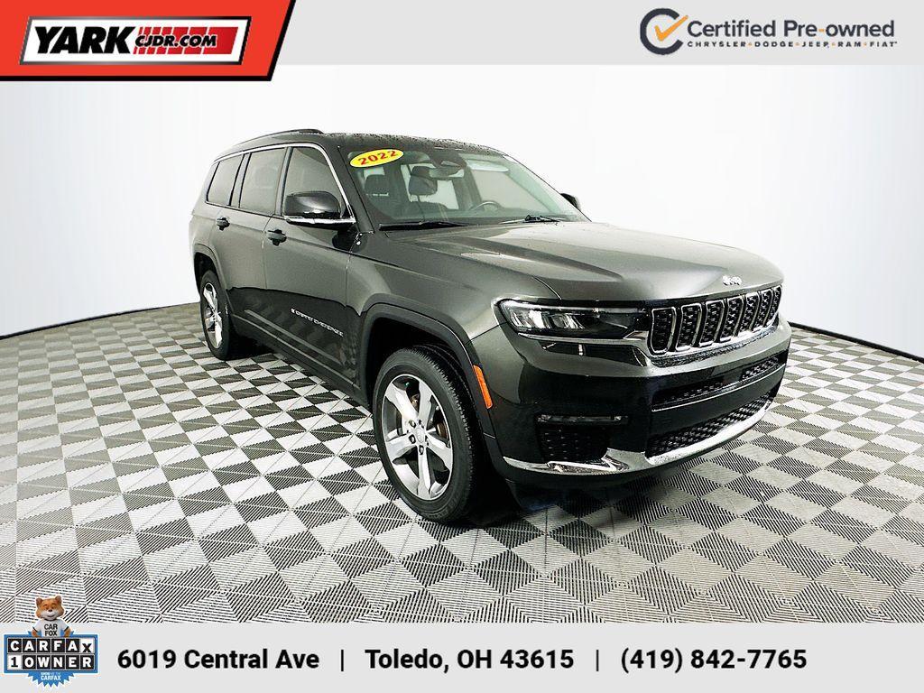 used 2022 Jeep Grand Cherokee L car, priced at $32,599