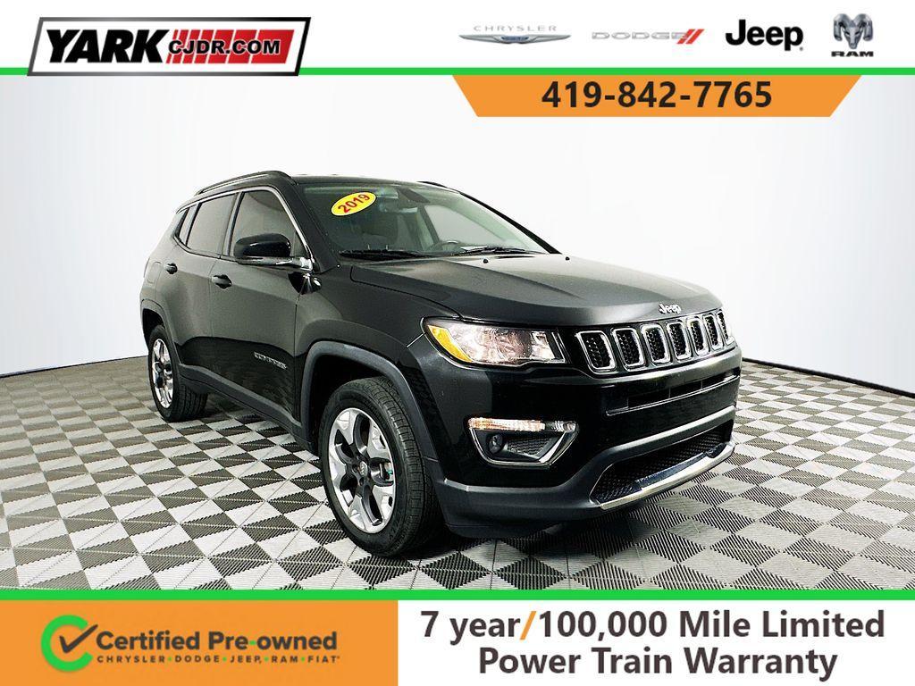 used 2019 Jeep Compass car, priced at $14,433
