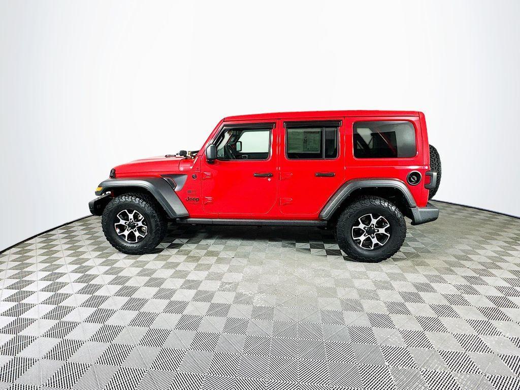 used 2021 Jeep Wrangler Unlimited car, priced at $28,849