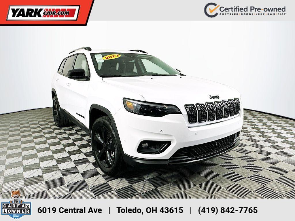 used 2023 Jeep Cherokee car, priced at $26,500