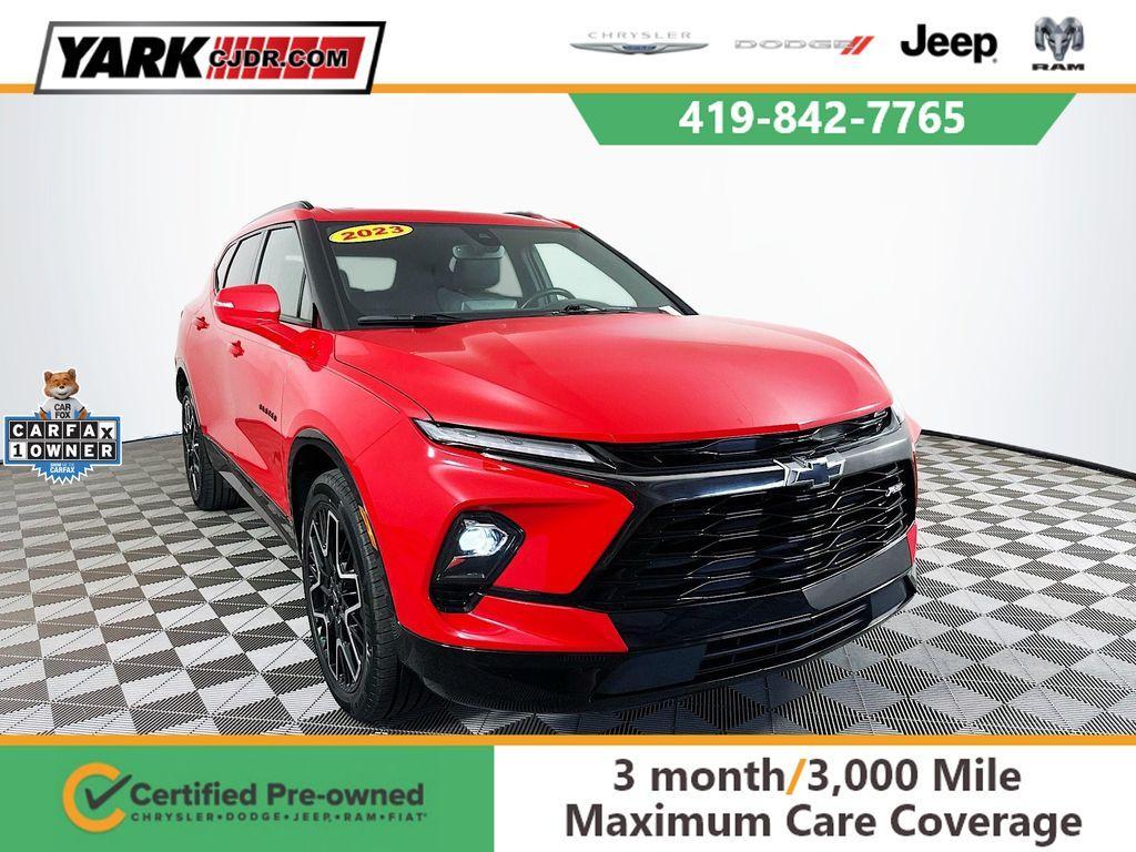 used 2023 Chevrolet Blazer car, priced at $29,800