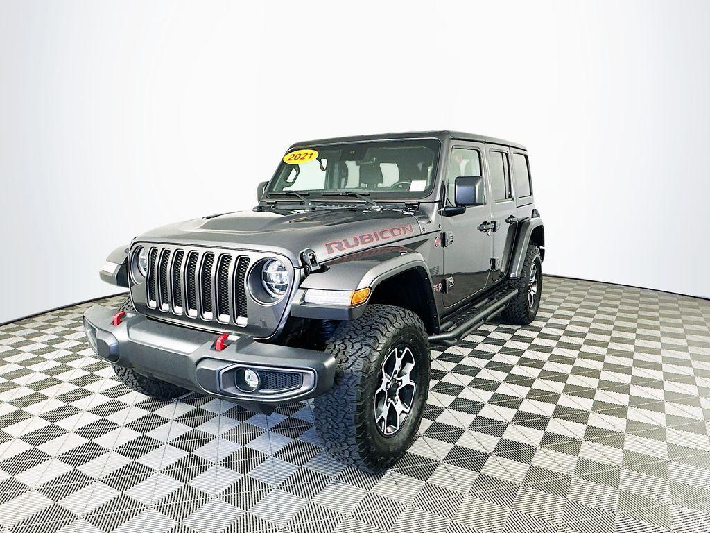 used 2021 Jeep Wrangler Unlimited car, priced at $37,991