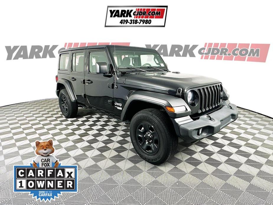 used 2021 Jeep Wrangler Unlimited car, priced at $31,908