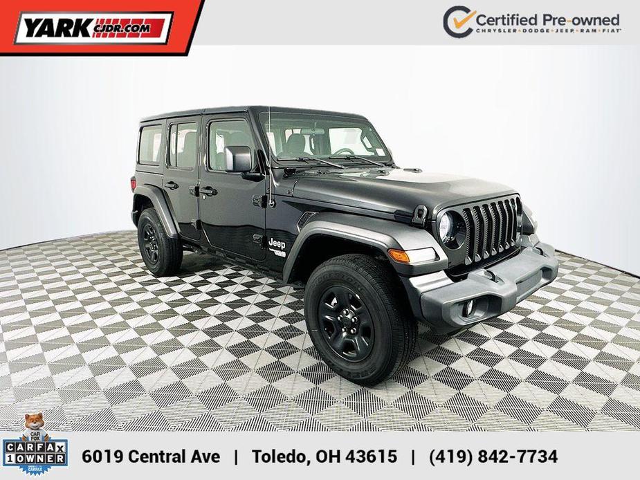 used 2021 Jeep Wrangler Unlimited car, priced at $28,844