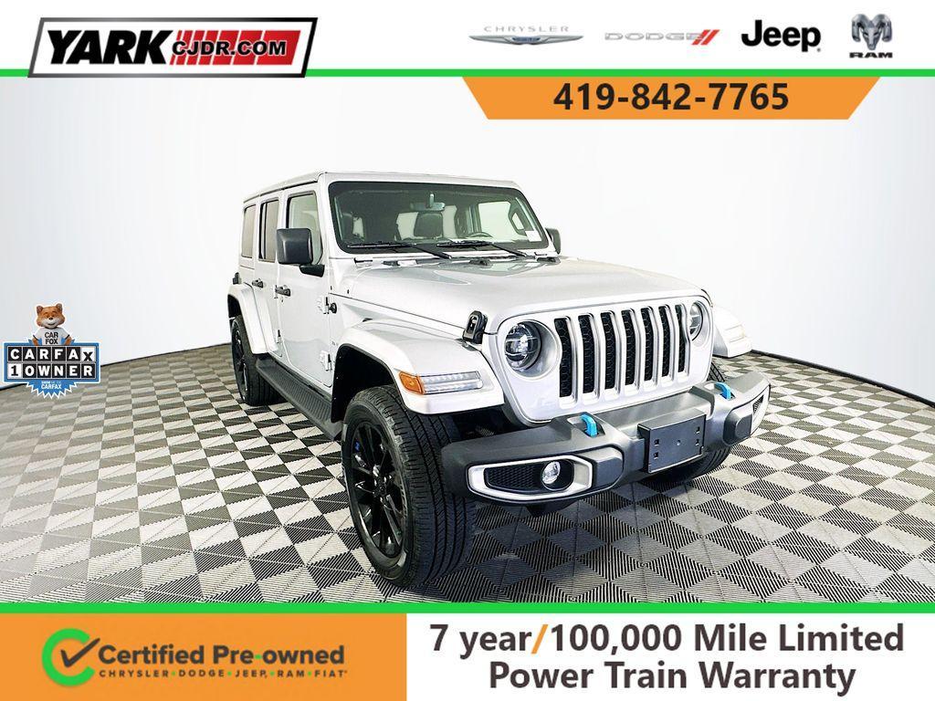 used 2022 Jeep Wrangler Unlimited 4xe car, priced at $32,744