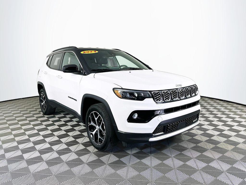 used 2024 Jeep Compass car, priced at $25,499