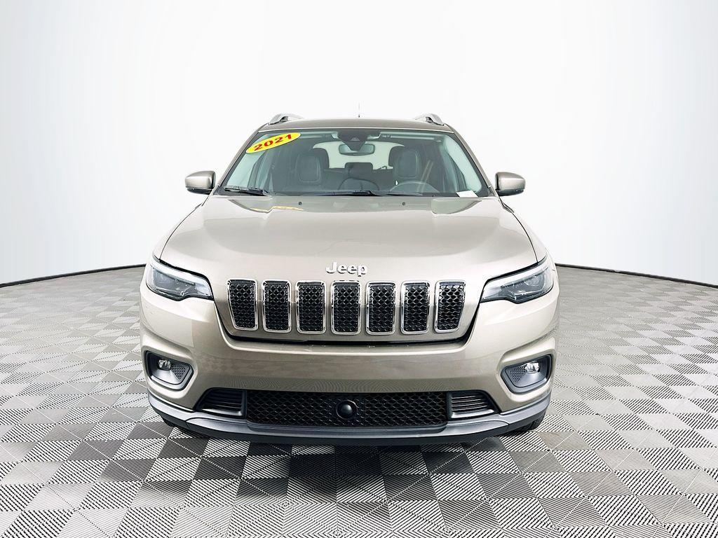 used 2021 Jeep Cherokee car, priced at $23,800