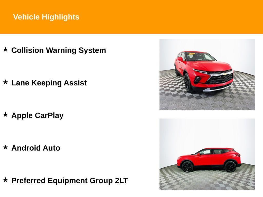 used 2023 Chevrolet Blazer car, priced at $24,699