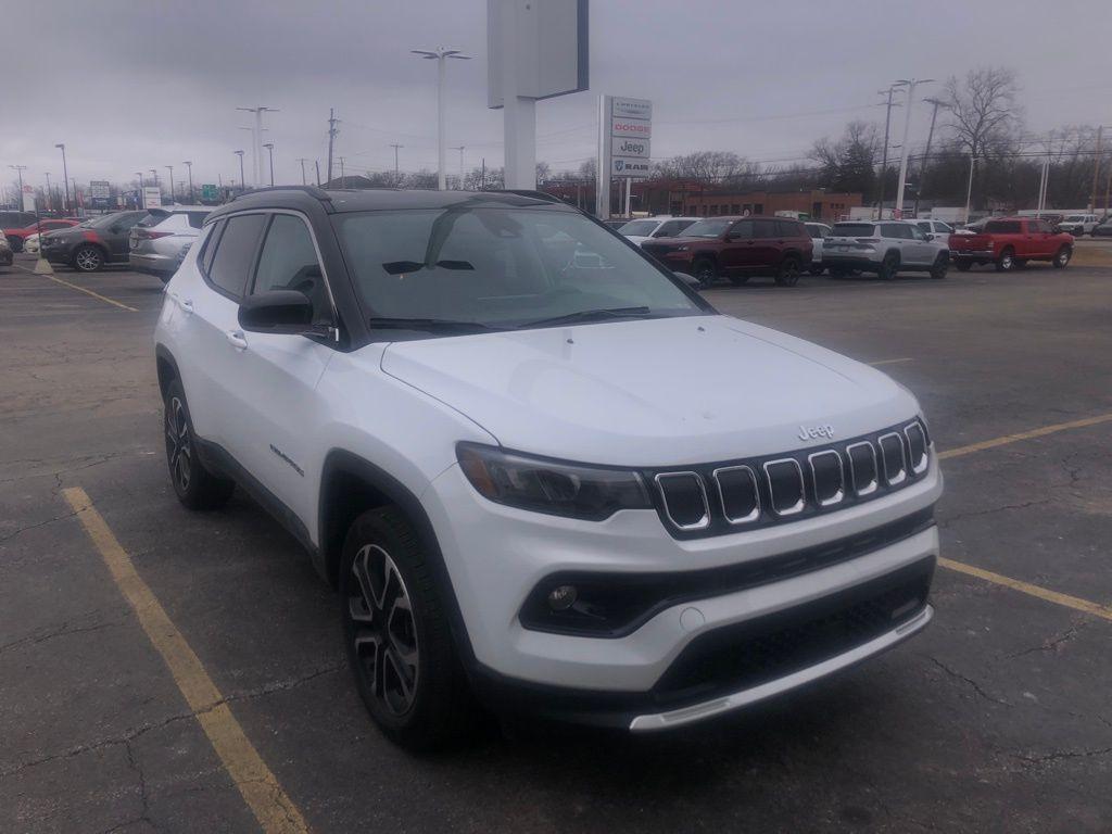 used 2022 Jeep Compass car, priced at $22,000