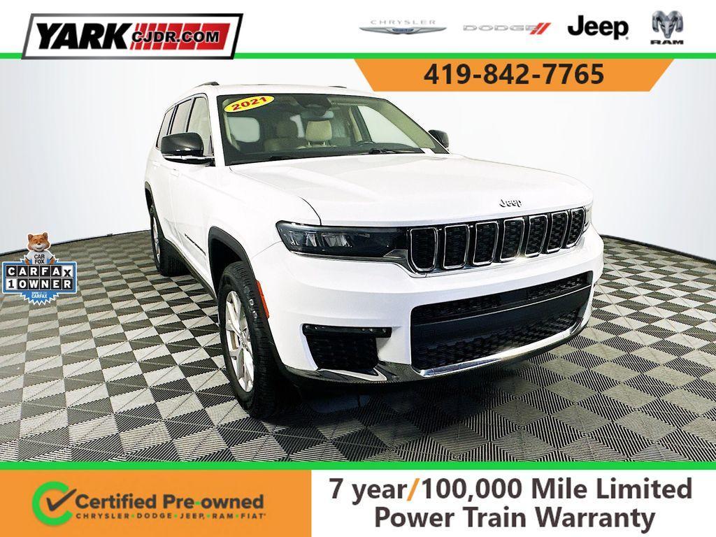 used 2021 Jeep Grand Cherokee L car, priced at $29,699