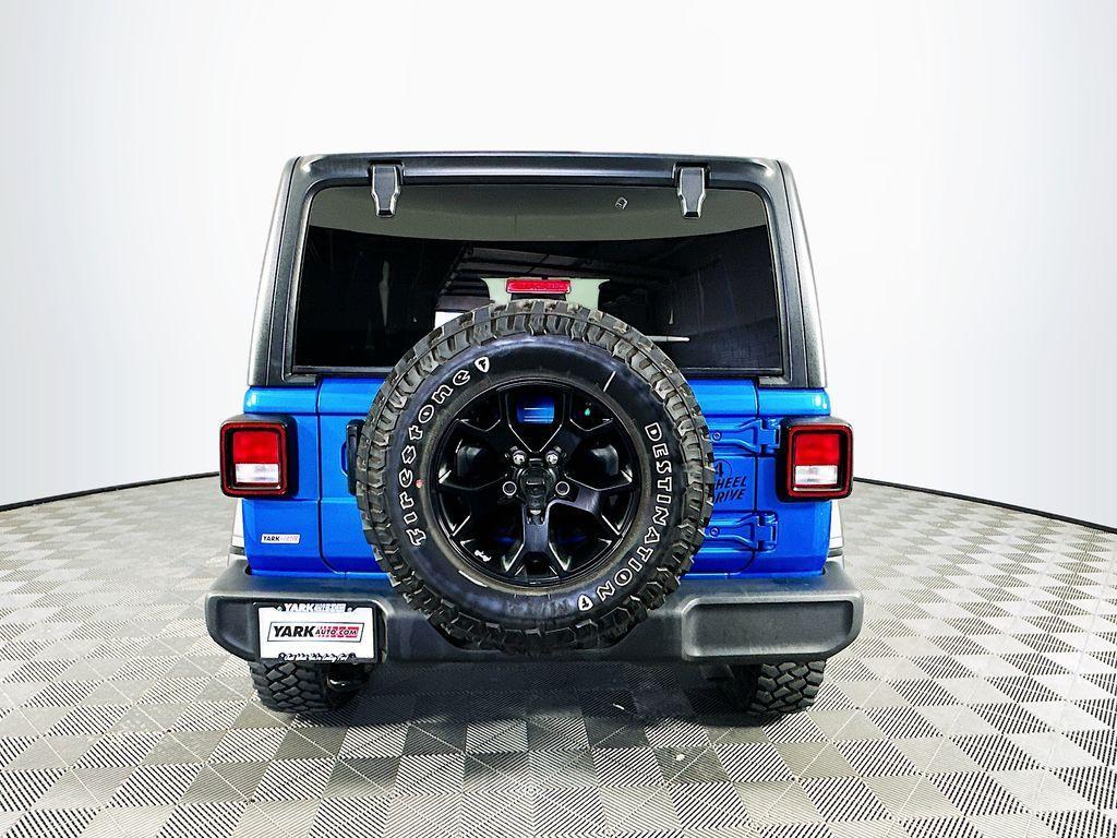 used 2021 Jeep Wrangler Unlimited car, priced at $30,833