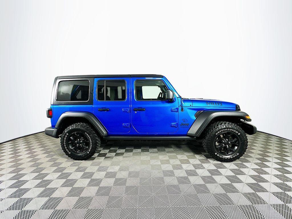 used 2021 Jeep Wrangler Unlimited car, priced at $30,833