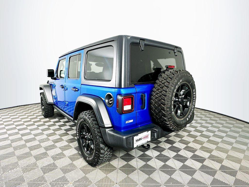 used 2021 Jeep Wrangler Unlimited car, priced at $30,833