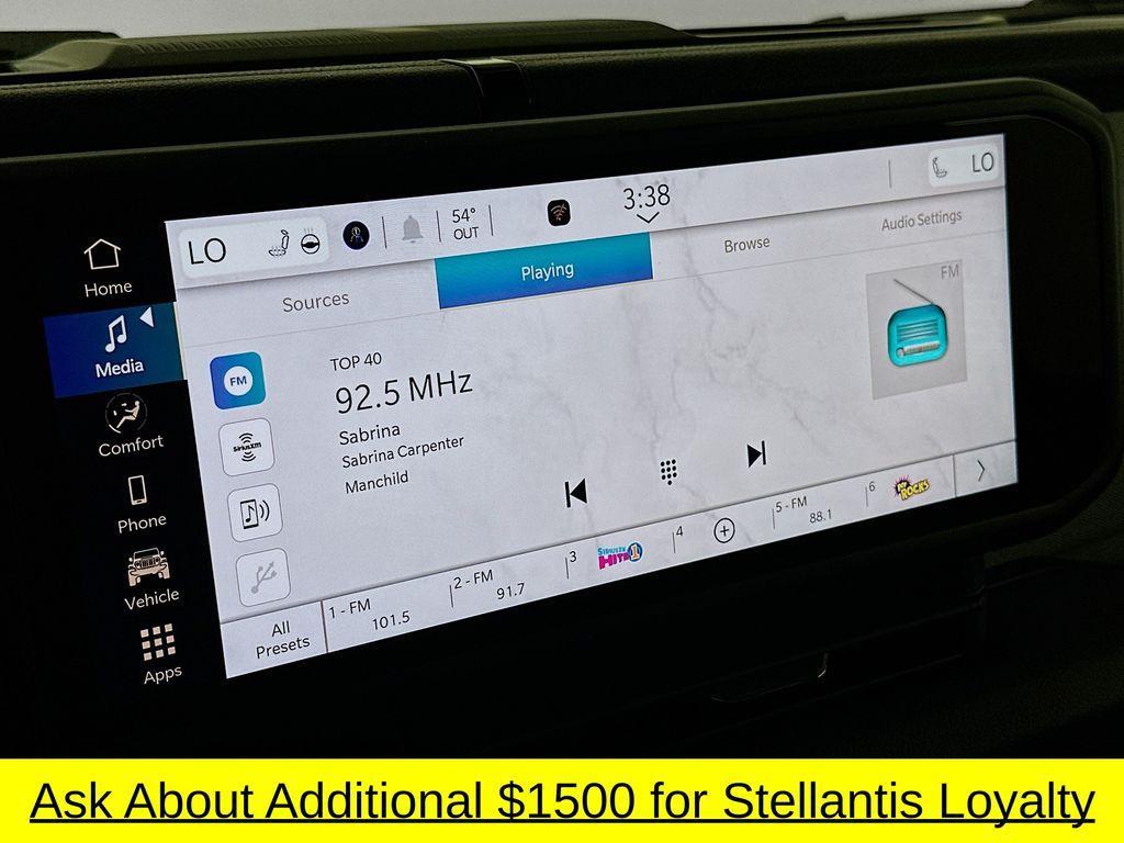 new 2026 Jeep Wrangler car, priced at $49,024