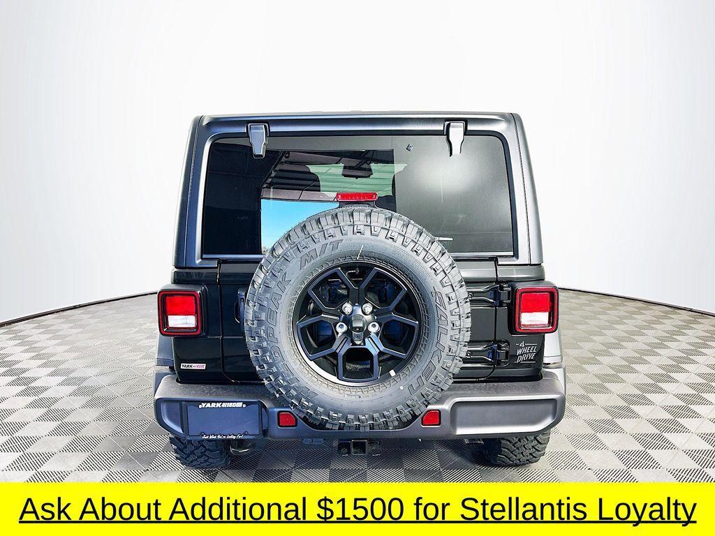 new 2026 Jeep Wrangler car, priced at $49,024