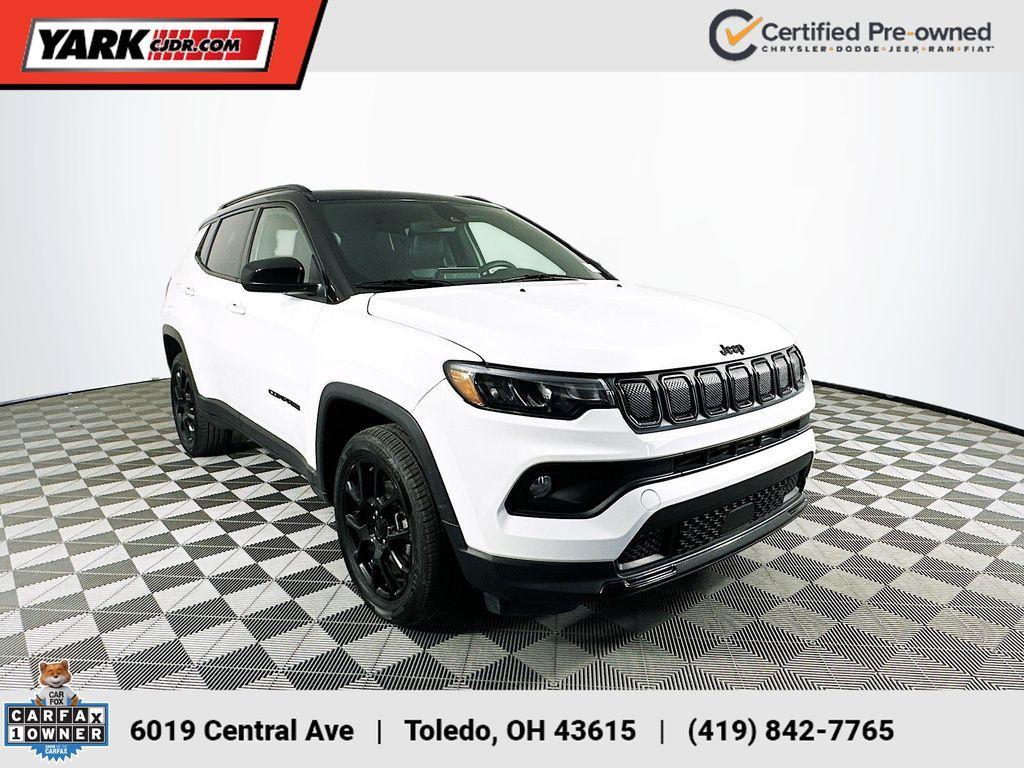 used 2022 Jeep Compass car, priced at $21,498