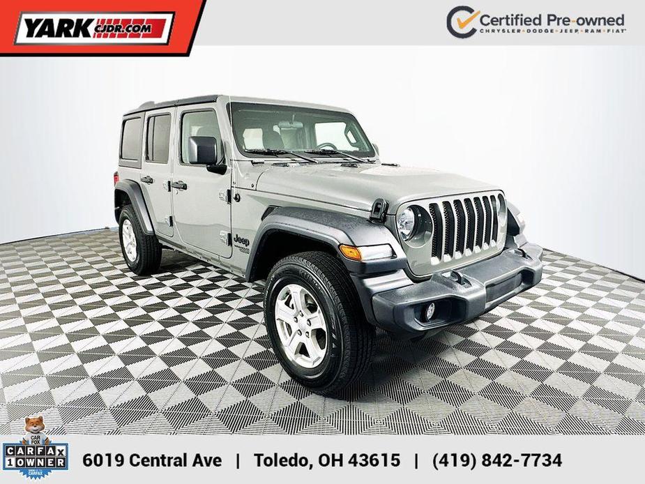 used 2021 Jeep Wrangler Unlimited car, priced at $26,904