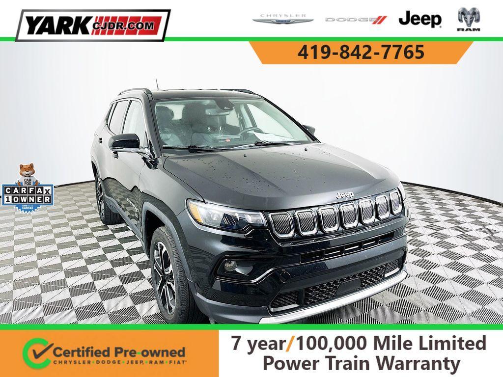 used 2022 Jeep Compass car, priced at $20,899