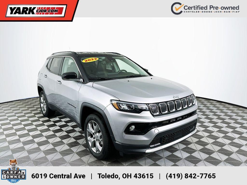 used 2022 Jeep Compass car, priced at $23,899