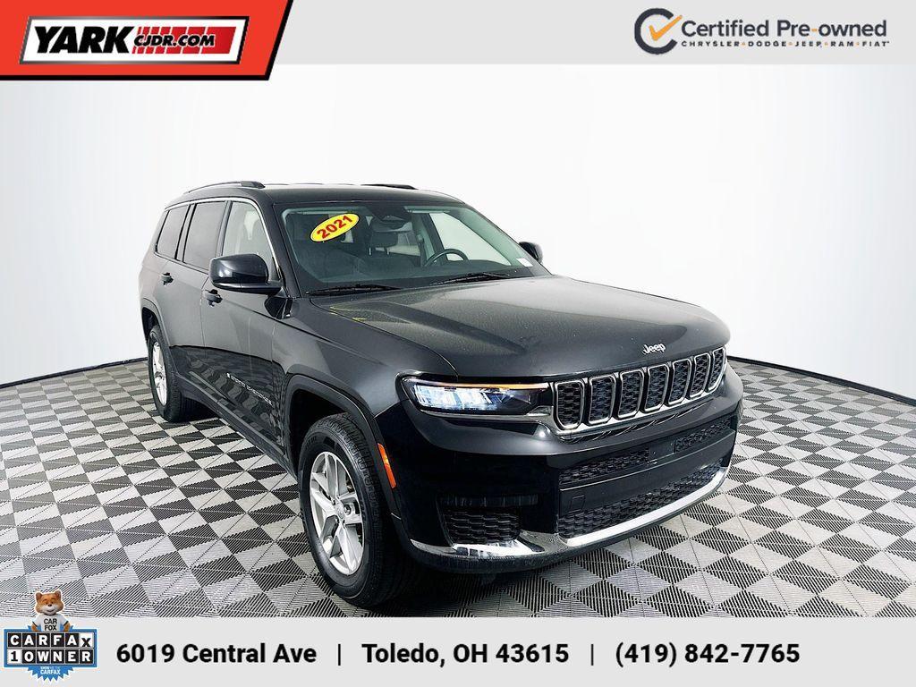 used 2021 Jeep Grand Cherokee L car, priced at $26,993