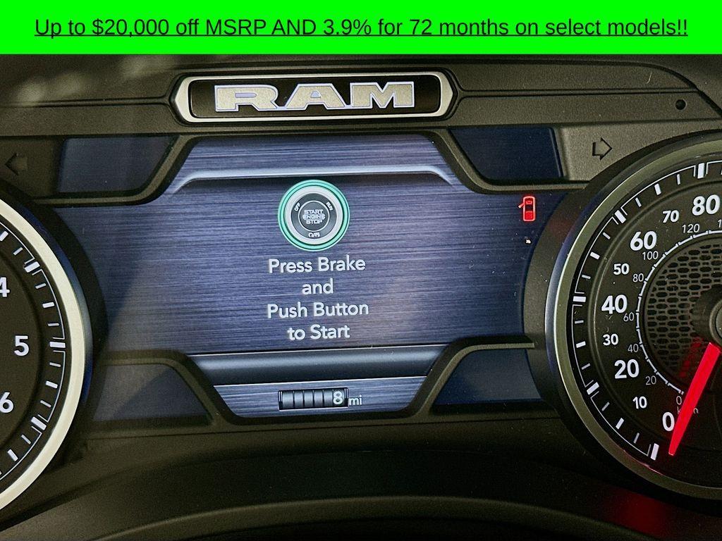 new 2025 Ram 1500 car, priced at $45,672