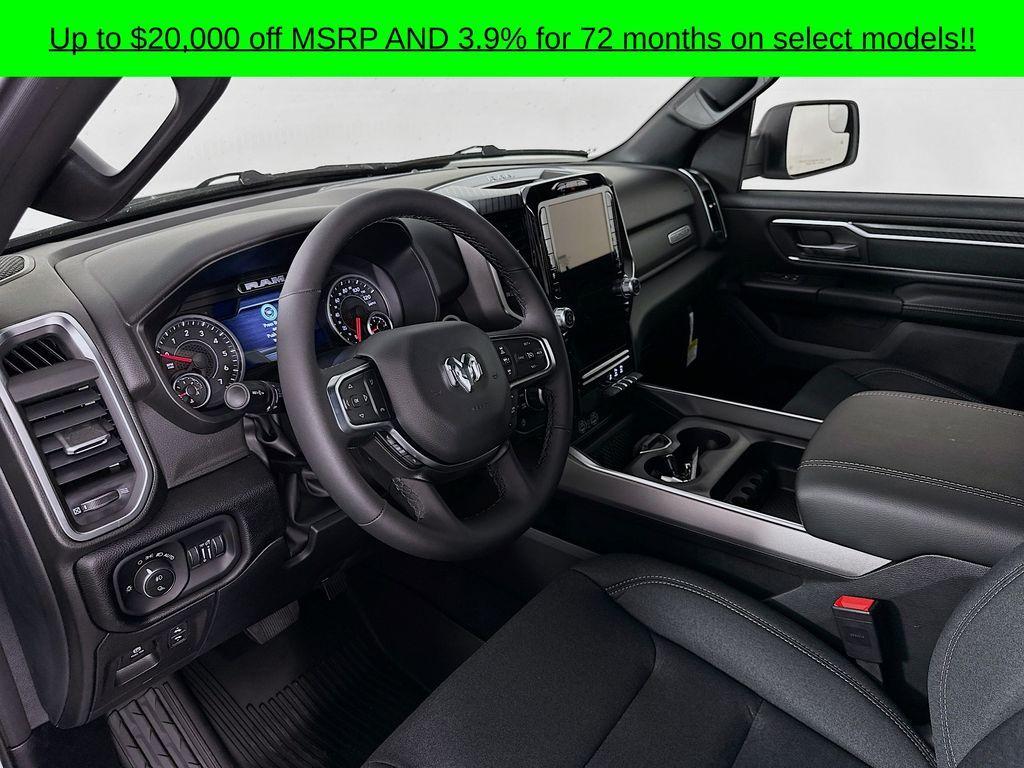 new 2025 Ram 1500 car, priced at $45,672
