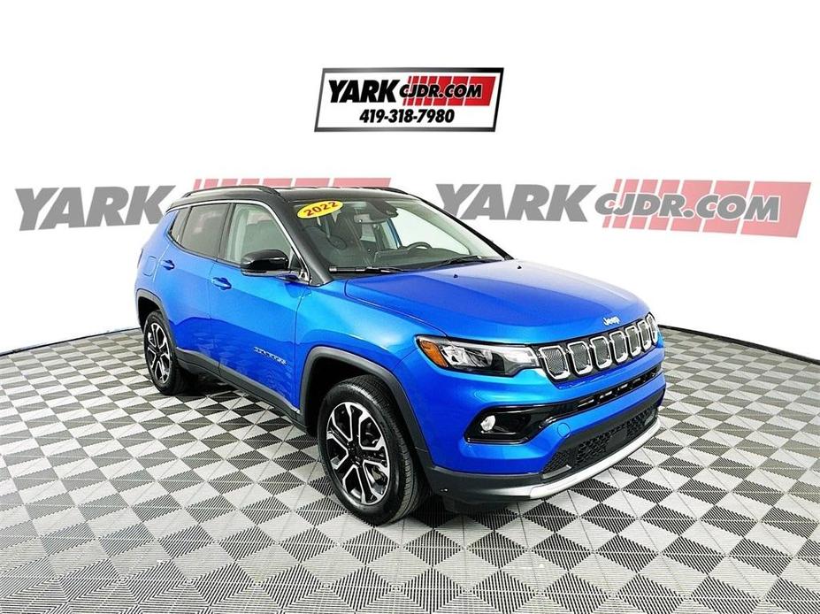 used 2022 Jeep Compass car, priced at $23,908
