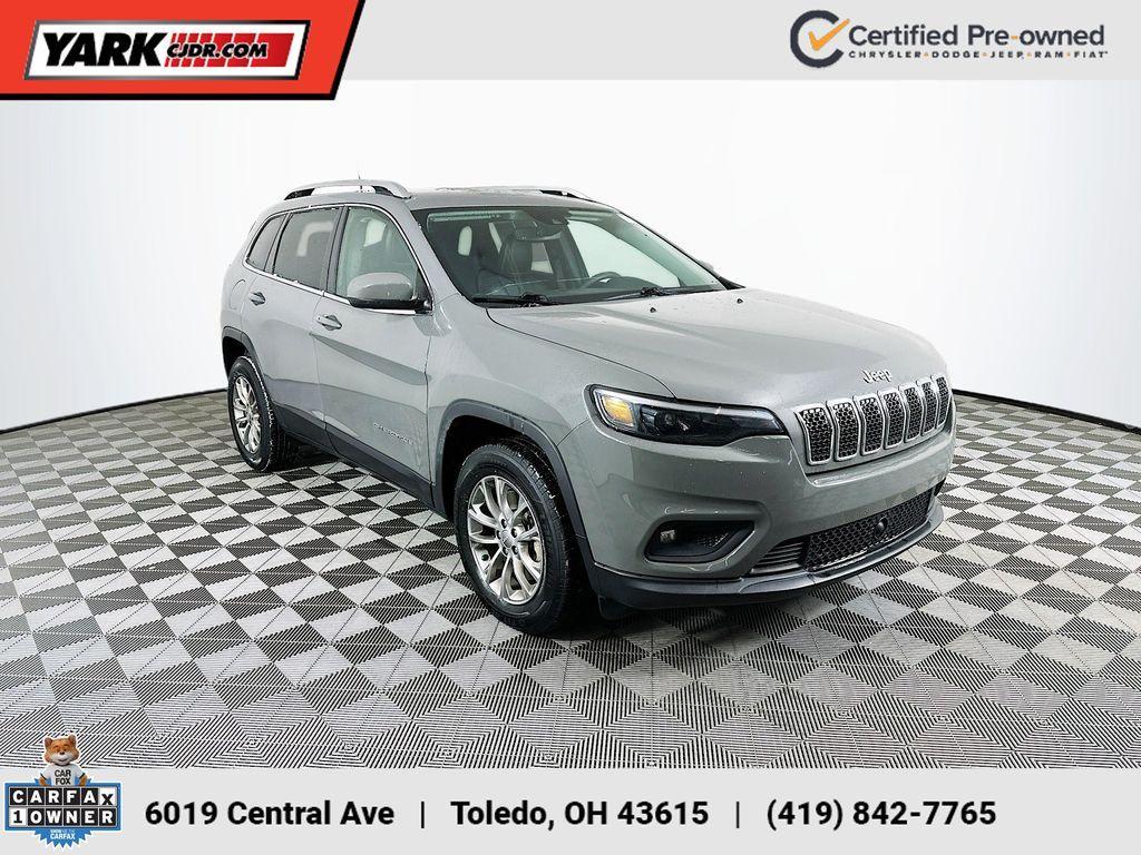 used 2021 Jeep Cherokee car, priced at $19,908