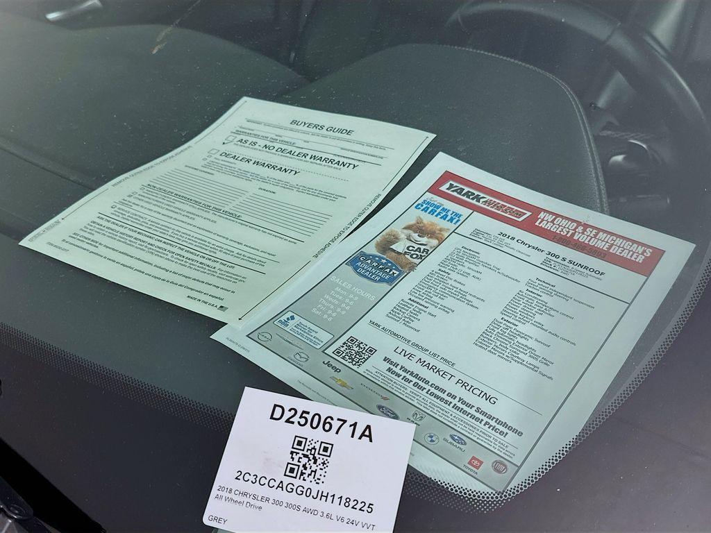 used 2018 Chrysler 300 car, priced at $16,599