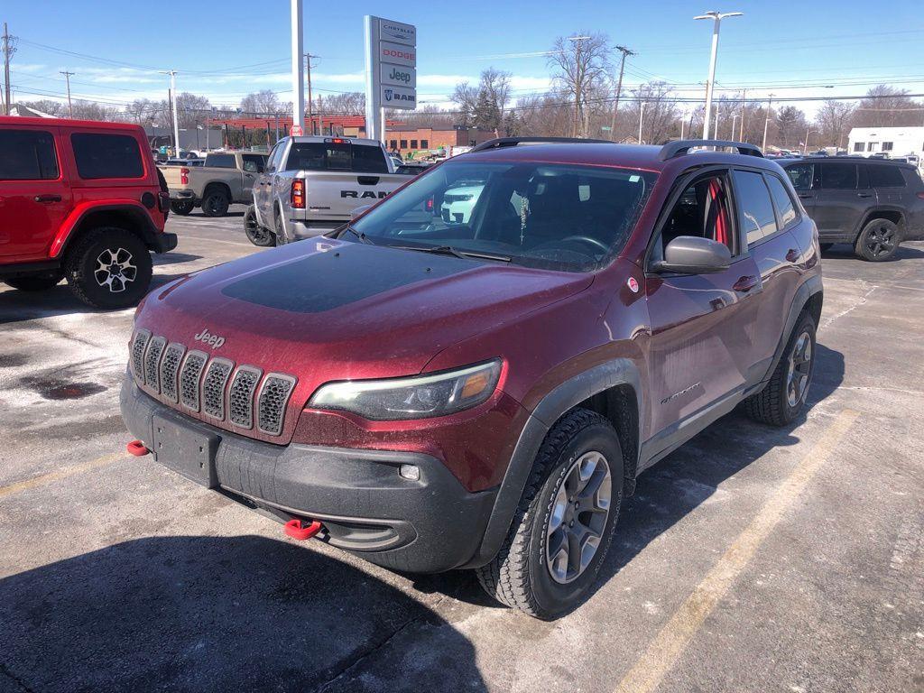 used 2019 Jeep Cherokee car, priced at $17,400